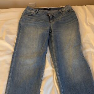 Fashion Nova Classic Blue Straight Leg Jeans